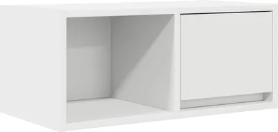 Obrázek produktu pro vidaXL TV skříňka bílá 60x31x25,5 cm materiál na bázi dřeva