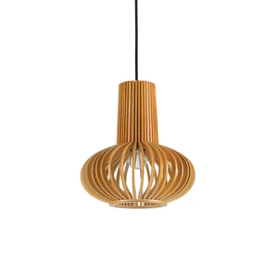 Image de Ideal Lux Lampe à suspendre en bois Citrus-2 Sp1 Lampe à suspendre en bois