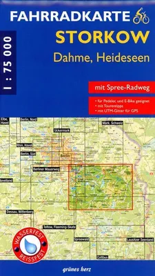 Obrázok produktu pre Cyklistická mapa Storkow, Dahme, Heideseen