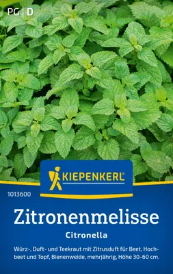 Produktbild von Kiepenkerl Zitronenmelissesamen Citronella Melissa officinalis 150 Pflanzen