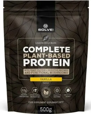 Produktbild von SolveLabs Komplettes pflanzliches Protein 500g mit Vanillegeschmack