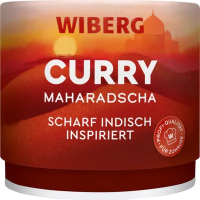Immagine prodotto di Wiberg Curry Maharajah piccante di ispirazione indiana confezione da 75g