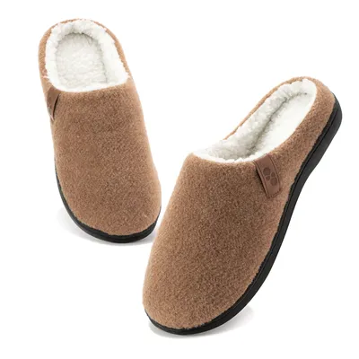 Produktbild von GOOD MOTION »Winter Hausschuhe, Hüttenschuhe, Pantoffeln« Plüsch Hausschuhe rutschfest. Größe: 45-46
