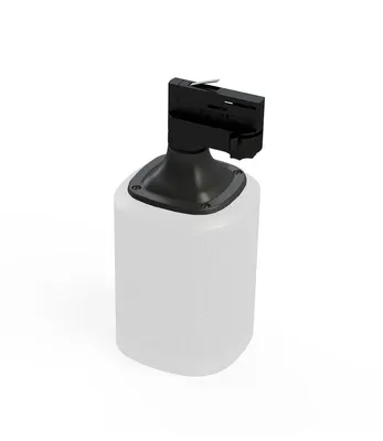 Produktbild von 3 Phasen Audio Adapter Schwarz für Schienensystem