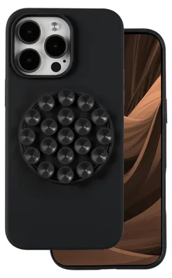 Image de Protection en silicone pour iPhone 14 Pro Max 6,7 pouces, couleur noire