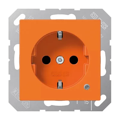 Produktbild von Jung SCHUKO-Steckdose 16 A 250V m.Berührungsschutz A 1520 BF KO (A1520BFKOO)