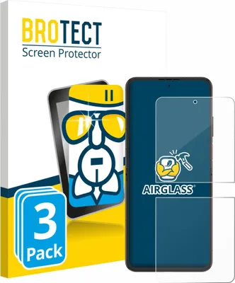 Produktbild von 3x BROTECT Schutzglas für ZTE Nubia Flip 2 Schutzfolie Panzer Folie Glas Display Schutz klar