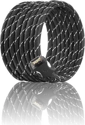 Produktbild von HDGear HC0065-02B 2 m High End HDMI-Kabel High Speed with Ethernet Nylonmantel