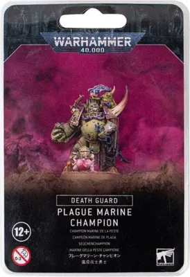 Obrázek produktu pro W40k: Death Guard - Plague Marine Champion (1 figurka)