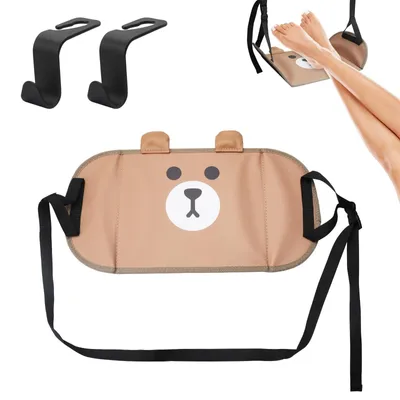 Immagine prodotto di Supporto per i piedi a forma di amaca per bambini, con ganci per scrivania