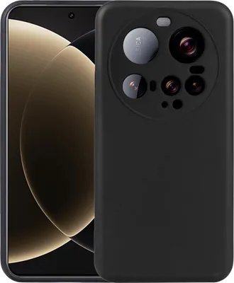 Immagine prodotto di Per Xiaomi 15 Ultra Custodia protettiva in silicone TPU Cover flessibile Custodia ultrasottile Nero