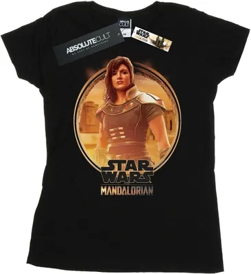 Produktbild von Star Wars - "The Mandalorian" T-Shirt für Damen BI50507 (XL) (Schwarz)