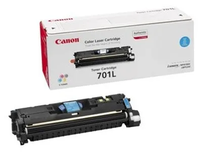 Obrázok produktu pre Canon 701L, 2000 strany, Azúrová, 1 kusov