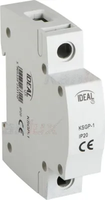 Zdjęcie produktu dla Dystans jednomodułowy na szynę TH35 KSGP-1 Kanlux 23311