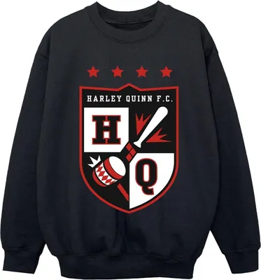 Produktbild von Justice League - "FC" Sweatshirt für Jungen BI20994 (140-146) (Schwarz)