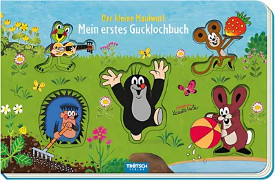 Produktbild von Trötsch Der kleine Maulwurf Mein erstes Gucklochbuch Pappenbuch