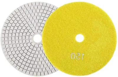 Zdjęcie produktu dla Mokre tarcze polerskie diamentowe do granitu, 125 mm, 5 cali