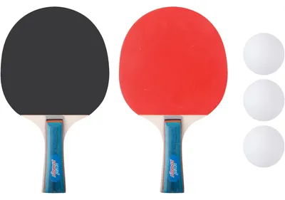 Produktbild von New Sports Tischtennis Set mit 2 Schlägern und 3 Bällen für Kinder