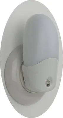 Produktbild von Niermann Leuchten Nachtlicht oval - Maße: 5,5 cm x 1 cm x 7 cm - Farbe: weiß; 80023