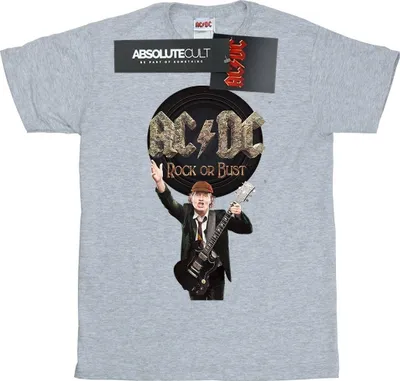 Produktbild von AC/DC - "Rock Or Bust" T-Shirt für Herren BI721 (XXL) (Grau)