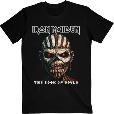 Produktbild von Iron Maiden - "The Book Of Souls" T-Shirt für Herren/Damen Uni RO955 (L) (Schwarz)