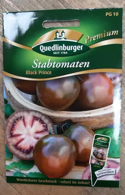 Produktbild von Quedlinburger Saatgut - Stab-Tomaten Black Prince - Samen - 290360