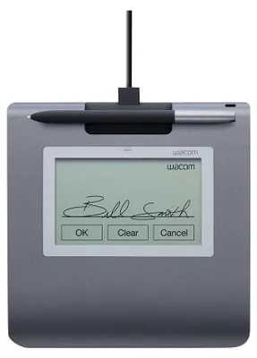 Productafbeelding van Wacom STU-430 handtekeningpad, kabel, 2540 lpi, 96 x 60 mm, USB, Pero, 11,4 cm (4,5")