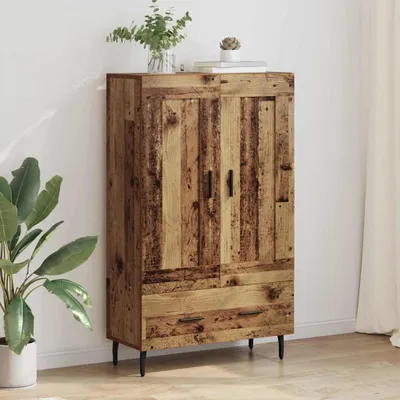Obrázek produktu pro vidaXL Highboard old wood 69,5 x 31 x 115 cm materiál na bázi dřeva