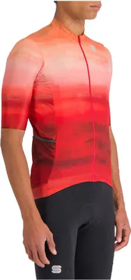 Produktbild von Sportful Flow Supergiara Kurzarm-radtrikot Rot M Mann Rot M