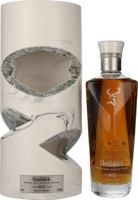 Produktbild von Glenfiddich 40 Years Time Series + Box 700ml 44,6% Vol.