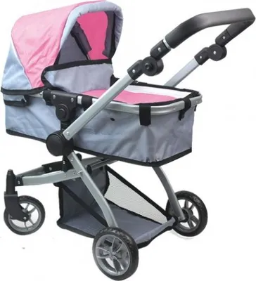 Produktbild von 2in1 Metall-Kinderwagen