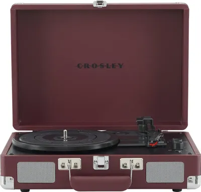 Produktbild von Crosley Cruiser Plus Bluetooth-Schallplattenspieler Burgunderrot