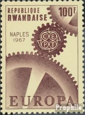 Produktbild von Briefmarken Ruanda 1967 Mi 215A (kompl.Ausg.) postfrisch Briefmarkenausstellung