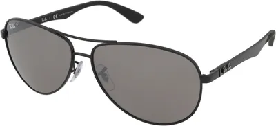 Obrázok produktu pre Ray-Ban RB8313, Dospelý, Uni, Letecké, Čierna, Polarizované šošovky, Uhlíkové vlákno