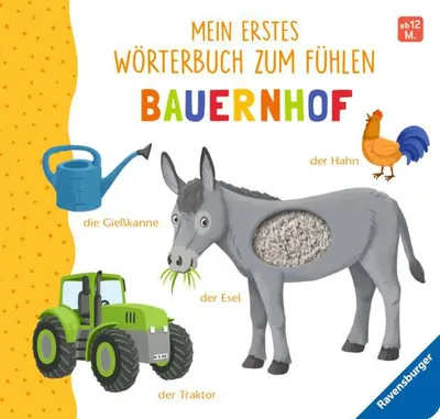 Immagine prodotto di Mein erstes Wörterbuch zum Fühlen: Bauernhof