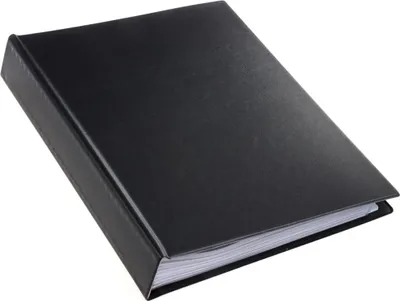 Produktbild von Rillstab display book A4, Schwarz