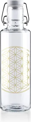 Produktbild von Soulbottle mit Blume des Lebens Design -- 600 ml online bestellen