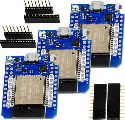 Obrázek produktu pro AZ-Delivery Mikrokontrolér ESP32 D1 Mini NodeMCU WiFi Module + Bluetooth Internet Development Board kompatibilní s Arduino, 3x Set