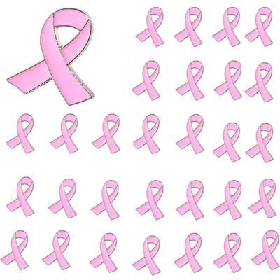 Produktbild von 30 Stück Schleifenbroschen – rosa