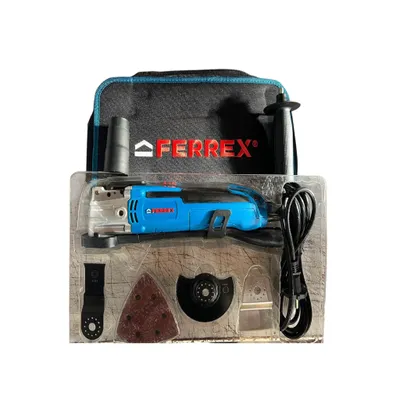 Produktbild von Ferrex Elektro-MultiWerkzeug Multifunktion-tool +24tlg Set Schleifer Multifunktionswerkzeg, NEU Ohne Originalverpackung