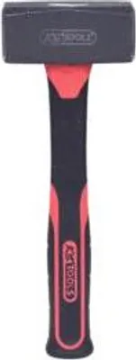 Produktbild von KS Tools 142.5126, Vorschlaghammer, Stahl, Glasfaser, Schwarz, 26 cm, 1,36 kg