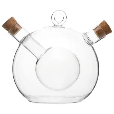 Immagine prodotto di Vanilla Season NAMI 2-in-1 dispenser di aceto e olio in vetro borosilicato 450 ml / 90 ml