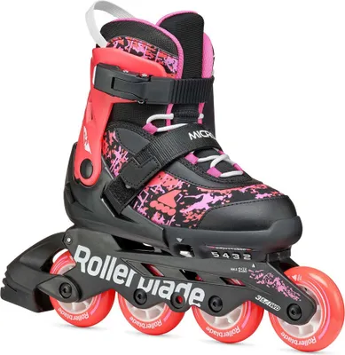 Produktbild von Rollerblade Microblade Sl Nd02 Schwarz/Koralle Nd02 Schwarz/Koralle 23