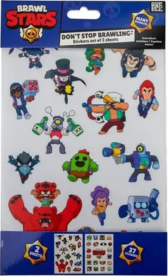 Produktbild von BRAWL STARS-Aufkleber, 38 Stück