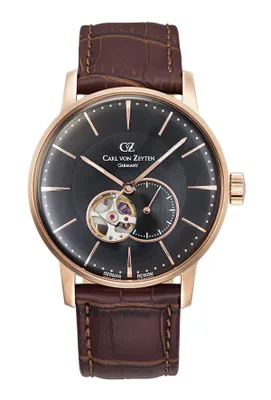 Produktbild von Carl von Zeyten Herren Uhr Armbanduhr Automatik Brigach CVZ0022RBK