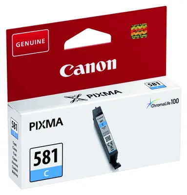 Image de Canon CLI-581C - 5.6 ml - cyan - original - réservoir d'encre - pour PIXMA TS6251, TS6350, TS6351, TS8251, TS8252, TS8350, TS8351, TS8352, TS9550, TS9551
