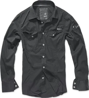 Produktbild von Brandit SlimFit Shirt Grösse: S, Farbe: Dunkles Camouflage
