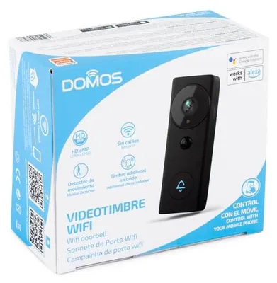 Produktbild von Domos Intelligente Video-Türklingel mit hoher Auflösung | Zusätzliche Türklingel