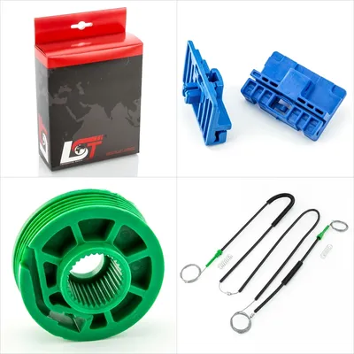 Produktbild von Fensterheber Reparatursatz Set vorne links für AUDI A6 4B C5 1997-2005