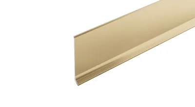 Obrázek produktu pro AP38 soklová lišta ACARA, hliník elox champagne, 40 mm, 2,7 m